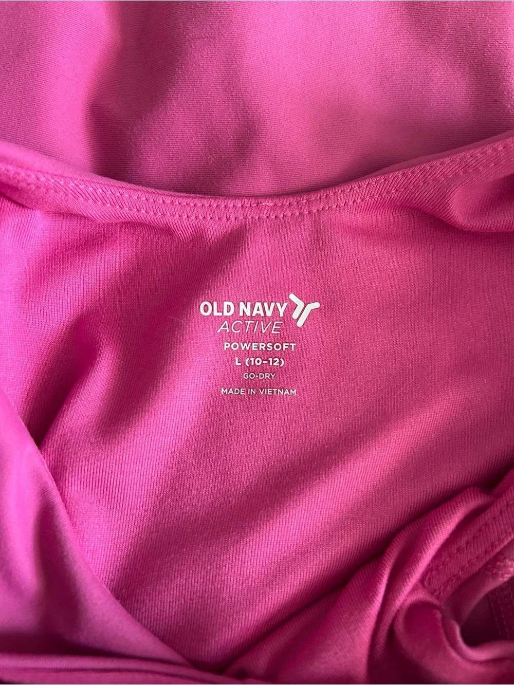 Old Navy Pink Active Kids One-Piece Bodysuit